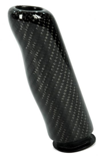 Hand Brake Grip - Black Carbon Fibre (no logo) - Click Image to Close