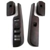 Window Switch Surrounds - Burr Walnut LHD(4pcs) With Mirror Park