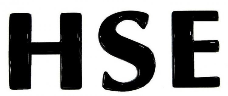 Lettering H S E - GLOSS BLACK - Click Image to Close