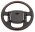 Steering Wheel ZEBRANO WOOD