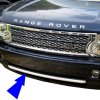 Range Rover L322 "2010 look" Front Bumper Strip - Silver