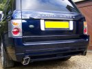 Range Rover L322 HSX Style rear bumper ( 2002-2010 ) with HST Ex