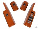 Window Switch Surrounds - Cherry LHD (4pcs)