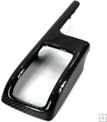 Range Rover L322 Door Catch Surrounds - Black Carbon Fibre