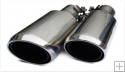 2010 STRAIGHT FIT EXHAUST TIPS WITH STAINLESS SHELLS