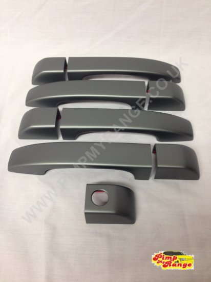 Range Rover L322 door handle cover kit - Brunel Grey ( standard - Click Image to Close