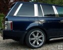 Range Rover L322 Chrome B Pillar Covers 2002-2005