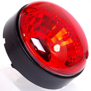Crystal Lens RED NAS style Stop/Tail Light - Click Image to Close