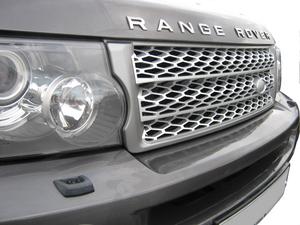 Range Rover Sport grille - 2010 style - Silver+Grey - Click Image to Close