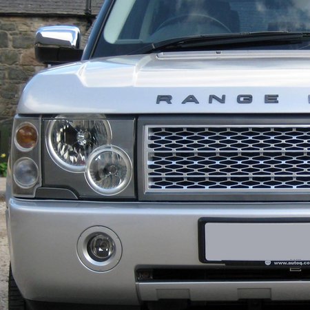 Grille Kit with SUPERCHARGED Mesh SILVER/GREY ( Square type ) - Click Image to Close