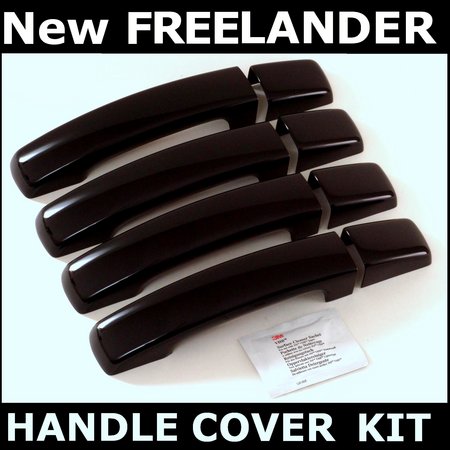 Land Rover Freelander 2 Santorini Black Door Handle Covers - Click Image to Close