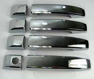 Range rover L322 Chromed Plastic door handle covers ( Value Rang - Click Image to Close