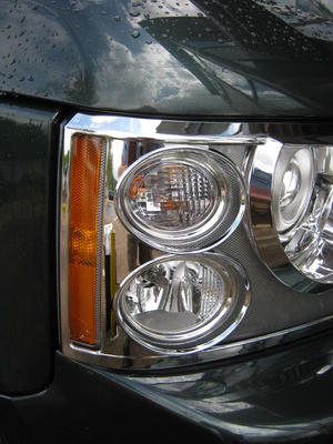 Range Rover L322 2006 - 2009 Headlamp Guard - Click Image to Close
