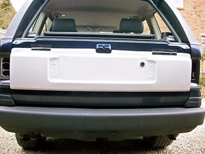 Range Rover P38 rear L322 conversion Kit ( Tailgate panel only ) - Click Image to Close