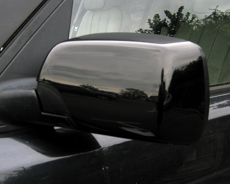 Range Rover L322 Colour coded Mirror Covers - Black ( 02-05 mode - Click Image to Close
