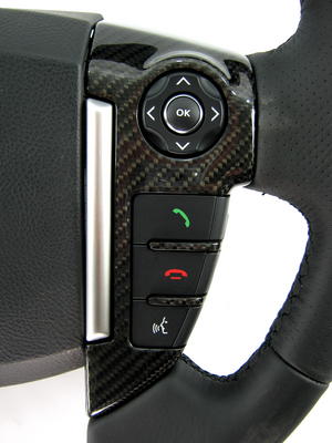 Range Rover Sport 2010 Steering Wheel Switch Packs - Carbon fibr - Click Image to Close