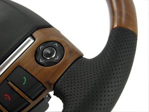 Range Rover Sport 2010 Steering Wheel Switch Packs - Dark Walnut - Click Image to Close