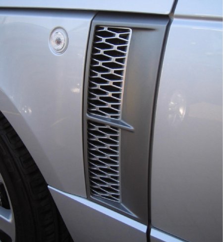 Supercharged Side Vents PAIR (Genuine) - Click Image to Close