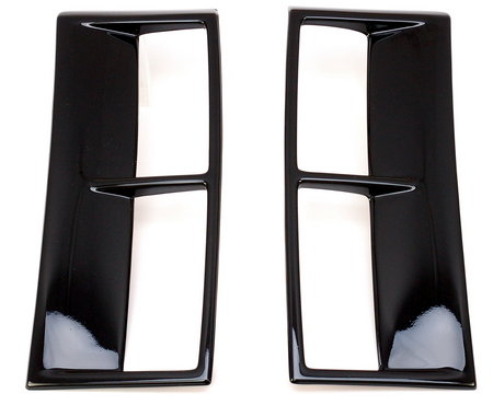 Range Rover L322 Supercharged Side Vent Covers - Black - Click Image to Close