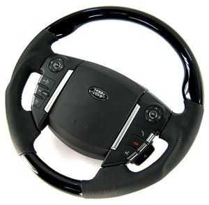 Range Rover Sport 2010 Sports Steering Wheel - Black Piano - Hea - Click Image to Close