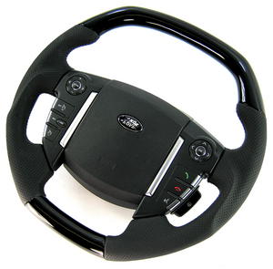 Range Rover Sport 2010 Steering Wheel - Black Piano - Flat top - - Click Image to Close