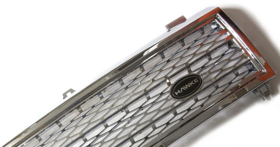Hawke Chrome Front Grille - Click Image to Close