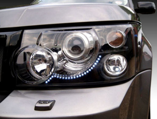 Range Rover Sport LED Headlight conversion - Click Image to Close